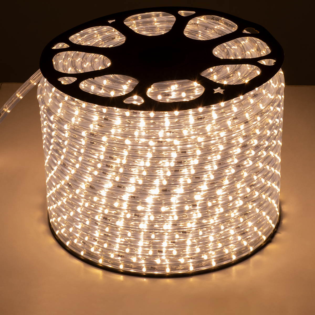 GloboStar® 70601 Φωτοσωλήνας LED DIODE 1m 3.9W/m 36LED/m 176lm/m 360° DC 230V Αδιάβροχος IP68 Φυσικό Λευκό 4500K Dimmable - Image 2