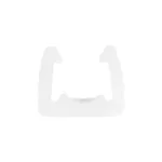 GloboStar® 70622 Πλαστική Βάση Στήριξης PVC για όλες τις OVALE 120° Degree Neon Flex LED DC 24V & DC 230V - Image 4