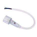 GloboStar® 70634 Καλώδιο Τροφοδοσίας για TUBE 360° Degree Neon Flex LED 24V RGB 4 Pin Αδιάβροχο IP68