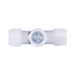 GloboStar® 70663 Σύνδεσμος Cross (+) για RGB Φωτοσωλήνα LED 360° Degree DC 230V 2 Pin Αδιάβροχος IP68 - Image 3