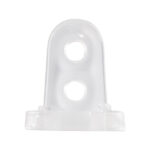 GloboStar® 70664 Πλαστική PVC Βάση Στήριξης για Μονόχρωμο Φωτοσωλήνα LED 360° Degree DC 230V 2 Pin Αδιάβροχος IP68 - Image 3