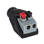 GloboStar® 70678 Βύσμα Τροφοδοσίας DC Θηλυκό - Female Jack σε Κλέμα Πατητή Ταχείας Σύνδεσης L3.8 x W1.5 x H2cm - Image 2