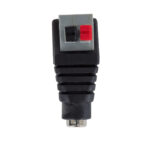 GloboStar® 70678 Βύσμα Τροφοδοσίας DC Θηλυκό - Female Jack σε Κλέμα Πατητή Ταχείας Σύνδεσης L3.8 x W1.5 x H2cm - Image 3