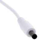 GloboStar® 70681 Καλώδιο Διακόπτης ON/OFF DC 12-24V 180cm από Jack Male 2.1x5.5mm σε Female 2.1x5.5mm Λευκό L185 x W1.9 x H1.5cm - Image 4
