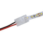 GloboStar® 70684 Ενωτικός Σύνδεσμος για Μονόχρωμη Ταινία LED 8mm 2 PIN σε Καλώδιο Τροφοδοσίας Ατερμάτιστο 2 PIN Μ2 x Π1.1 x Υ0.7cm Διάφανο - Image 3