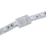 GloboStar® 70687 Ενωτικός Σύνδεσμος για Πολύχρωμη Ταινία LED RGB 10mm 4 PIN σε Πολύχρωμη Ταινία LED RGB 10mm 4 PIN Μ1.9 x Π1.4 x Υ0.7cm Διάφανο - Image 3