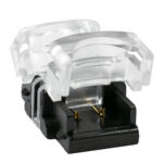 GloboStar® 70715 Αδιάβροχος Ταχυσύνδεσμος Ένωσης IP65 - Strip To Strip Connector για Ένωση 2 x Μονόχρωμες Αδιάβροχες Ταινίες LED Πλάτους 8mm - Image 2