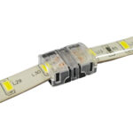 GloboStar® 70715 Αδιάβροχος Ταχυσύνδεσμος Ένωσης IP65 - Strip To Strip Connector για Ένωση 2 x Μονόχρωμες Αδιάβροχες Ταινίες LED Πλάτους 8mm - Image 3