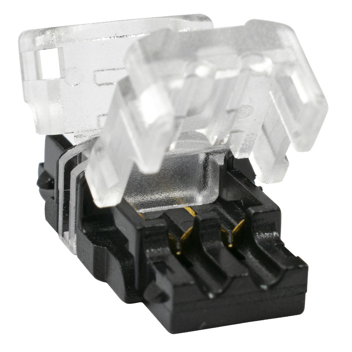 GloboStar® 70716 Αδιάβροχος Ταχυσύνδεσμος Ένωσης IP65 - Strip To Cable Connector για Ένωση 1 x Μονόχρωμης Αδιάβροχης Ταινίας LED Πλάτους 8mm με 1 x Καλώδιο Τροφοδοσίας - Image 3