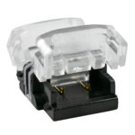 GloboStar® 70717 Ταχυσύνδεσμος Ένωσης IP20 - Strip To Strip Connector για Ένωση 2 x Μονόχρωμες Ταινίες LED Πλάτους 10mm - Image 2