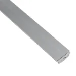GLOBOSTAR® ALP-LINEAR CURBARIO 70802-1M Επιφανειακό Εύκαμπτο Προφίλ Αλουμινίου με Λευκό Γαλακτερό Πατητό Κάλυμμα για Ταινίες LED IP20 - Ασημί & Λευκό - Μ100 x Π1.8 x Υ0.5cm - Image 4