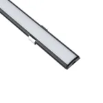 GLOBOSTAR® ALP-LINEAR CURBARIO 70804-1M Επιφανειακό Εύκαμπτο Προφίλ Αλουμινίου με Λευκό Γαλακτερό Πατητό Κάλυμμα για Ταινίες LED IP20 - Μαύρο - Μ100 x Π1.7 x Υ0.5cm - Image 3