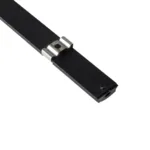 GLOBOSTAR® ALP-LINEAR CURBARIO 70804-1M Επιφανειακό Εύκαμπτο Προφίλ Αλουμινίου με Λευκό Γαλακτερό Πατητό Κάλυμμα για Ταινίες LED IP20 - Μαύρο - Μ100 x Π1.7 x Υ0.5cm - Image 4