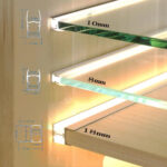 GloboStar® GLASSBOARD-PROFILE 70812-3M Προφίλ Αλουμινίου - Βάση & Ψύκτρα Ταινίας LED με Λευκό Γαλακτερό Κάλυμμα - Χρήση για Μοριακό Φωτισμό Γυαλιού Πάχους 10mm - Πατητό Κάλυμμα - Ασημί - 3 Μέτρα - Πακέτο 5 Τεμαχίων - Μ300 x Π1.7 x Υ3cm - Image 13