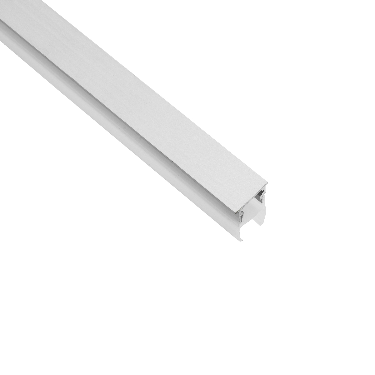 GloboStar® GLASSBOARD-PROFILE 70812-3M Προφίλ Αλουμινίου - Βάση & Ψύκτρα Ταινίας LED με Λευκό Γαλακτερό Κάλυμμα - Χρήση για Μοριακό Φωτισμό Γυαλιού Πάχους 10mm - Πατητό Κάλυμμα - Ασημί - 3 Μέτρα - Πακέτο 5 Τεμαχίων - Μ300 x Π1.7 x Υ3cm - Image 4