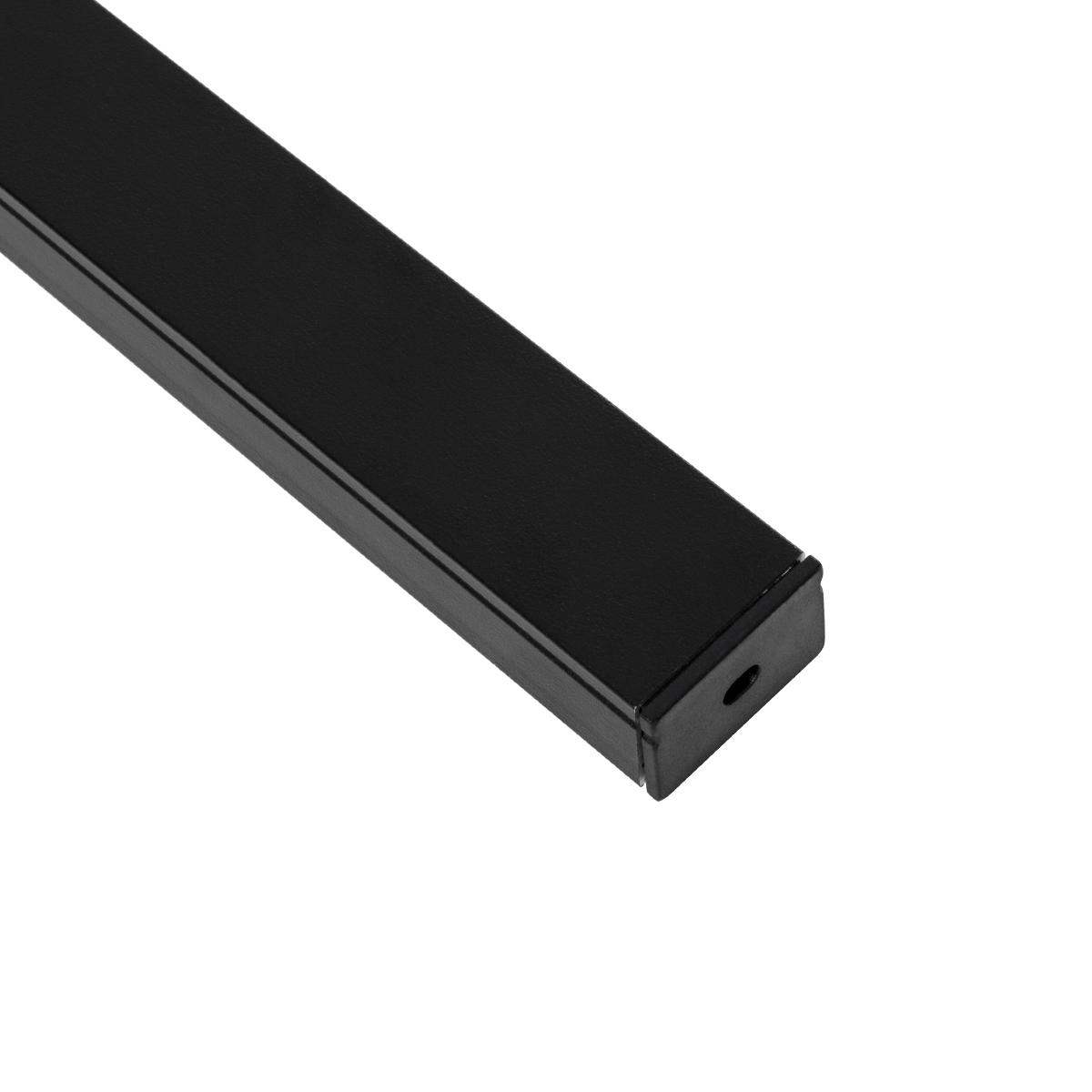 GloboStar® SURFACE-PROFILE 70825-1M Προφίλ Αλουμινίου - Βάση & Ψύκτρα Ταινίας LED με Λευκό Γαλακτερό Κάλυμμα - Επιφανειακή Χρήση - Πατητό Κάλυμμα - Μαύρο - 1 Μέτρο - Μ100 x Π3 x Υ2cm - Image 4
