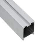 GloboStar® SURFACEPENDANT-PROFILE 70830-3M Προφίλ Αλουμινίου - Βάση & Ψύκτρα Ταινίας LED με Λευκό Γαλακτερό Κάλυμμα - Επιφανειακή & Κρεμαστή Χρήση - Πατητό Κάλυμμα - Ασημί - 3 Μέτρα - Μ300 x Π3.5 x Υ7.4cm - Image 4