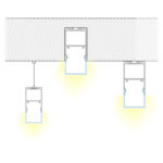 GloboStar® SURFACEPENDANT-PROFILE 70831-3M Προφίλ Αλουμινίου - Βάση & Ψύκτρα Ταινίας LED με Λευκό Γαλακτερό Κάλυμμα - Επιφανειακή & Κρεμαστή Χρήση - Πατητό Κάλυμμα - Λευκό - 3 Μέτρα - Μ300 x Π3.5 x Υ7.4cm - Image 7