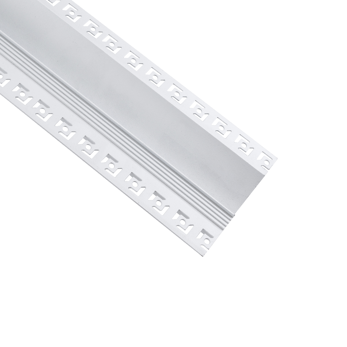 GloboStar® PLASTERBOARD-PROFILE 70840-3M Προφίλ Αλουμινίου - Βάση & Ψύκτρα Ταινίας LED με Λευκό Γαλακτερό Κάλυμμα - Χωνευτή Χρήση σε Γυψοσανίδα για Δημιουργία Κρυφού Φωτισμού - Trimless - Πατητό Κάλυμμα - Λευκό - 3 Μέτρα - Πακέτο 5 Τεμαχίων - Μ300 x Π9.7 x Υ2cm - Image 2