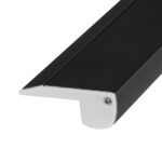 GloboStar® STAIR-PROFILE 70841-3M Προφίλ Αλουμινίου - Βάση & Ψύκτρα Ταινίας LED με Λευκό Γαλακτερό Κάλυμμα - Χρήση σε Σκαλοπάτια - Πατητό Κάλυμμα - Μαύρο - 3 Μέτρα - Μ300 x Π6 x Υ2.1cm - Image 6