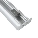 GLOBOSTAR® ALP-WALL-UPDOWN CONCEALED 70844-1M Επιφανειακό Προφίλ Αλουμινίου Ειδικό για Δημιουργία Κρυφού Φωτισμού Up & Down με Λευκό Γαλακτερό Πατητό Κάλυμμα για Ταινίες LED IP20 - Ασημί - Μ100 x Π5 x Υ1.7cm - Image 3