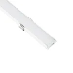 GLOBOSTAR® ALP-LINEAR CURBARIO 70863-1M Επιφανειακό Εύκαμπτο Προφίλ Αλουμινίου με Λευκό Γαλακτερό Πατητό Κάλυμμα για Ταινίες LED IP20 - Λευκό - Μ100 x Π1.7 x Υ0.5cm - Image 3