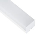 GloboStar® SURFACEPENDANT-PROFILE 70865-1M Προφίλ Αλουμινίου - Βάση & Ψύκτρα Ταινίας LED με Λευκό Γαλακτερό Κάλυμμα - Επιφανειακή & Κρεμαστή Χρήση - Πατητό Κάλυμμα - Λευκό - 1 Μέτρο - Μ100 x Π4.5 x Υ4.2cm - Image 3