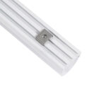 GloboStar® SURFACEPENDANT-PROFILE 70871-3M Προφίλ Αλουμινίου - Βάση & Ψύκτρα Ταινίας LED με Λευκό Γαλακτερό Κάλυμμα - Επιφανειακή & Κρεμαστή Χρήση - Πατητό Κάλυμμα - Λευκό - 3 Μέτρα - Μ300 x Π4.5 x Υ4.2cm - Image 5