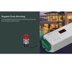 GloboStar® 71423 DL-X Mi-BOXER DC DALI & Push Dimming 5 in 1 High Speed Controller / Dimmer 5 Καναλιών DC 12-24V 5 x 6A 144W - Max 20A 480W - IP20 RGBW+WW Μ13 x Π5 x Υ2.5cm - 5 Years Warranty - Image 13
