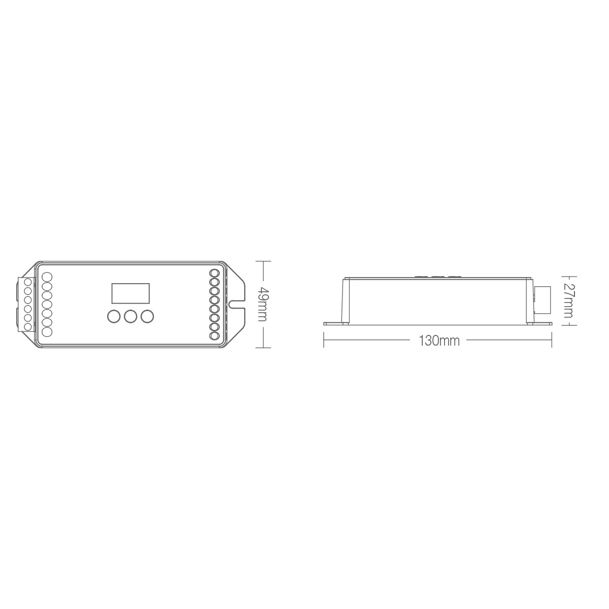 GloboStar® 71423 DL-X Mi-BOXER DC DALI & Push Dimming 5 in 1 High Speed Controller / Dimmer 5 Καναλιών DC 12-24V 5 x 6A 144W - Max 20A 480W - IP20 RGBW+WW Μ13 x Π5 x Υ2.5cm - 5 Years Warranty - Image 15