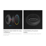 GloboStar® 71434 S2-B Mi-Light Ασύρματο Χειριστήριο Αφής RF 2.4Ghz για όλα τα RGBW+WW Mi-BOXER Controller DC 3V 2 x AAA - IP20 Μαύρο Φ7 x Υ2.5cm - 5 Years Warranty - Image 10