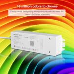 GloboStar® 71441 WL5-P75V24 Mi-BOXER DC Smart Wifi & RF 2.4Ghz Power Supply Τροφοδοτικό SELV & Controller / Dimmer All in One 5 Καναλιών AC100-240V σε DC 24V 5 x 0.6A 14.4W - Max 3A 75W - IP20 RGBW+WW Μ19 x Π5.5 x Υ3.2cm - 5 Years Warranty - Image 10