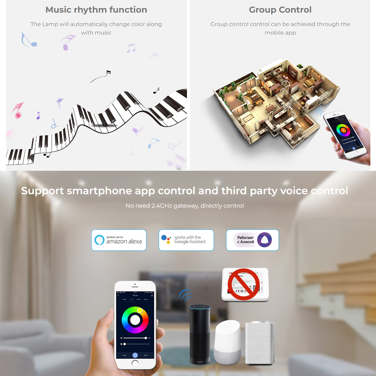 GloboStar® 71441 WL5-P75V24 Mi-BOXER DC Smart Wifi & RF 2.4Ghz Power Supply Τροφοδοτικό SELV & Controller / Dimmer All in One 5 Καναλιών AC100-240V σε DC 24V 5 x 0.6A 14.4W - Max 3A 75W - IP20 RGBW+WW Μ19 x Π5.5 x Υ3.2cm - 5 Years Warranty - Image 11