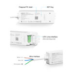 GloboStar® 71441 WL5-P75V24 Mi-BOXER DC Smart Wifi & RF 2.4Ghz Power Supply Τροφοδοτικό SELV & Controller / Dimmer All in One 5 Καναλιών AC100-240V σε DC 24V 5 x 0.6A 14.4W - Max 3A 75W - IP20 RGBW+WW Μ19 x Π5.5 x Υ3.2cm - 5 Years Warranty - Image 12