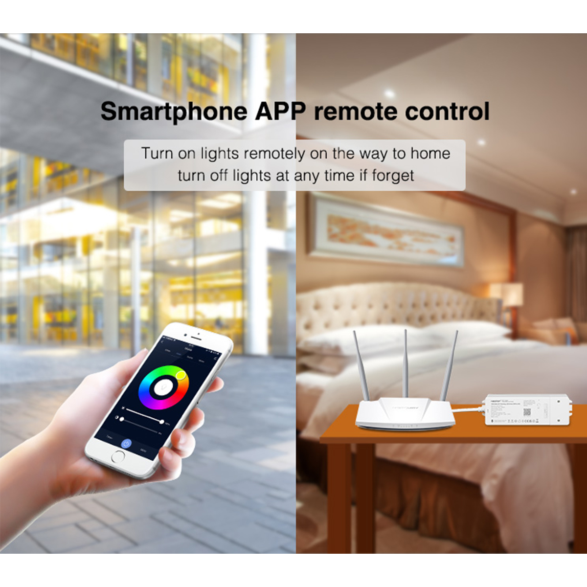 GloboStar® 71441 WL5-P75V24 Mi-BOXER DC Smart Wifi & RF 2.4Ghz Power Supply Τροφοδοτικό SELV & Controller / Dimmer All in One 5 Καναλιών AC100-240V σε DC 24V 5 x 0.6A 14.4W - Max 3A 75W - IP20 RGBW+WW Μ19 x Π5.5 x Υ3.2cm - 5 Years Warranty - Image 17