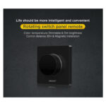 GloboStar® 71444 K1-B Mi-BOXER Ασύρματο Επιτοίχιο Χειριστήριο Dimmer RF 2.4Ghz για όλα τα Μονόχρωμα Mi-BOXER Controller DC 3V 1 x CR2032 - IP20 Μαύρο Μ8.5 x Π8.5 x Υ2.5cm - 5 Years Warranty - Image 10