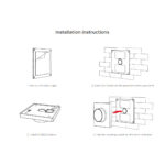 GloboStar® 71444 K1-B Mi-BOXER Ασύρματο Επιτοίχιο Χειριστήριο Dimmer RF 2.4Ghz για όλα τα Μονόχρωμα Mi-BOXER Controller DC 3V 1 x CR2032 - IP20 Μαύρο Μ8.5 x Π8.5 x Υ2.5cm - 5 Years Warranty - Image 12