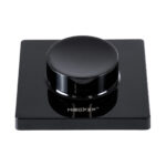 GloboStar® 71444 K1-B Mi-BOXER Ασύρματο Επιτοίχιο Χειριστήριο Dimmer RF 2.4Ghz για όλα τα Μονόχρωμα Mi-BOXER Controller DC 3V 1 x CR2032 - IP20 Μαύρο Μ8.5 x Π8.5 x Υ2.5cm - 5 Years Warranty - Image 3