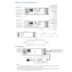 GloboStar® 71445 D5-P SKYDANCE DC DMX & RDM Dimmer High Speed Controller / Decoder 5 Καναλιών DC 12-48V 5 x 4A 192W - Max 20.5A 960W - IP20 Μ17.5 x Π4.5 x Υ3.5cm - 5 Years Warranty - Image 7