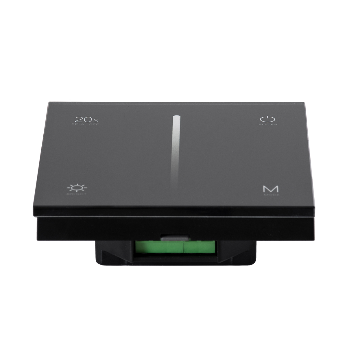 GloboStar® 71453 S1-T SKYDANCE AC Smart RF 2.4Ghz & Αφής - Touch Triac Dimming AC100-240V σε AC100-240V 1 x 1.5A 360W - Max 1.5A 360W - IP20 - Μαύρο Σώμα - Μ8.5 x Π8.5 x Υ3.2cm - 5 Years Warranty - Image 4