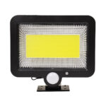 GloboStar® 71460 Αυτόνομος Ηλιακός Προβολέας LED 100 COB 20W 1200lm με Ενσωματωμένη Μπαταρία 2400mAh - Φωτοβολταϊκό Πάνελ με Αισθητήρα Ημέρας-Νύχτας - PIR Αισθητήρα Κίνησης Αδιάβροχο IP65 Ψυχρό Λευκό 6000K - Image 2