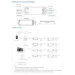 GloboStar® 71468 WT1 SKYDANCE DC WiFi & RF 2.4Ghz Dimmer High Speed Controller 2 Καναλιών DC 12-36V 2 x 5A 180W - Max 10A 180W - IP20 Μ11.5 x Π3.5 x Υ2cm - 5 Years Warranty - Image 8