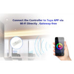 GloboStar® 71470 V5-L SKYDANCE DC WiFi & RF 2.4Ghz Dimmer High Speed Controller 5 Καναλιών DC 12-48V 5 x 6A 288W - Max 30A 1440W - IP20 Μ18 x Π5.7 x Υ2.8cm - 5 Years Warranty - Image 14