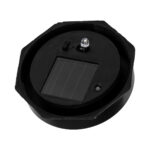 GloboStar® 71472 Αυτόνομο Ηλιακό Φωτιστικό LED SMD 1W 100lm με Ενσωματωμένη Μπαταρία 300mAh - Φωτοβολταϊκό Πάνελ με Αισθητήρα Ημέρας-Νύχτας Αδιάβροχο IP65 Φανάρι Κήπου Στρογγυλό Ψυχρό Λευκό 6000K - Image 3