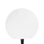 GLOBOSTAR® AQUAGLOW 71474 Μοντέρνο Φωτιστικό Κήπου Μπάλα με IR Ασύρματο Χειριστήριο LED 3W 240lm 360° DC 5V με USB-C με Ενσωματωμένο Φωτοβολταϊκό Panel 6V 1W & Επαναφορτιζόμενη Μπαταρία Li-ion 3.7V 2x18650 1400mAh Αδιάβροχο IP54 Πολύχρωμο RGBW Dimmable - Sanan SMD Chip - Γαλακτερό Λευκό - Μ25 x Π25 x Υ24cm - 2 Χρόνια Εγγύηση - Image 5