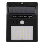 GloboStar® 71500 Αυτόνομο Ηλιακό Φωτιστικό LED SMD 6W 600lm με Ενσωματωμένη Μπαταρία 1200mAh - Φωτοβολταϊκό Πάνελ με Αισθητήρα Ημέρας-Νύχτας και PIR Αισθητήρα Κίνησης Αδιάβροχο IP65 Ψυχρό Λευκό 6000K - Image 5