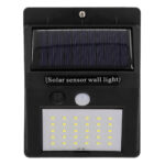 GloboStar® 71501 Αυτόνομο Ηλιακό Φωτιστικό LED SMD 8W 800lm με Ενσωματωμένη Μπαταρία 1200mAh - Φωτοβολταϊκό Πάνελ με Αισθητήρα Ημέρας-Νύχτας και PIR Αισθητήρα Κίνησης Αδιάβροχο IP65 Ψυχρό Λευκό 6000K - Image 4
