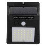 GloboStar® 71501 Αυτόνομο Ηλιακό Φωτιστικό LED SMD 8W 800lm με Ενσωματωμένη Μπαταρία 1200mAh - Φωτοβολταϊκό Πάνελ με Αισθητήρα Ημέρας-Νύχτας και PIR Αισθητήρα Κίνησης Αδιάβροχο IP65 Ψυχρό Λευκό 6000K - Image 5