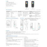 GloboStar® 71544 RT10 SKYDANCE Ασύρματο Χειριστήριο Αφής RF 2.4Ghz 4 Group για όλα τα RGBW+WW SKYDANCE Controller DC 3V 2 x AAA - IP20 Μαύρο Μ12.2 x Π5.3 x Υ1.7cm - 5 Years Warranty - Image 10