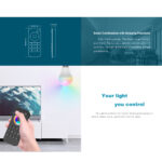 GloboStar® 71544 RT10 SKYDANCE Ασύρματο Χειριστήριο Αφής RF 2.4Ghz 4 Group για όλα τα RGBW+WW SKYDANCE Controller DC 3V 2 x AAA - IP20 Μαύρο Μ12.2 x Π5.3 x Υ1.7cm - 5 Years Warranty - Image 12